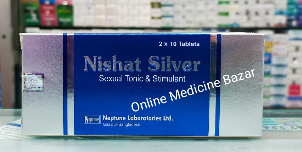 Tablet Nishat Silver